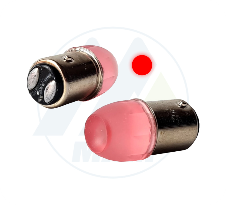 67 ACRILICO CORTO 1034 ROJO FIJO 24V