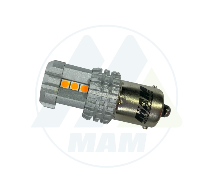 BOMBILLO S25 ALTA POTENCIA 1141 AMARILLO DC 12-24V