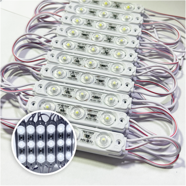 MODULO 3LED ALTA POTENCIA 6.5CM 5.4 WATTS BLANCO 24V DC