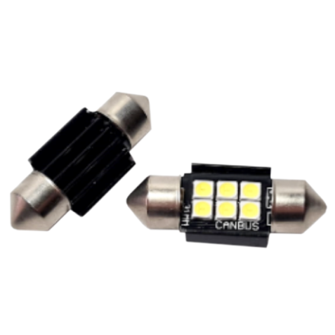 TECHO NO POL 3030-6LED CAN-BUS 12V 31MM