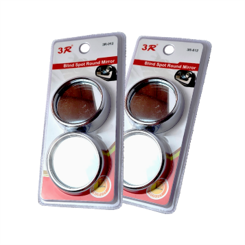 ESPEJO REDONDO CON BORDE DE PUNTO CIEGO ECUALIZABLE 56mm 2pcs