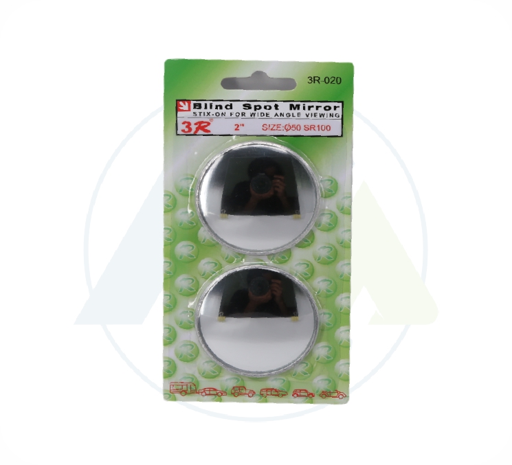 ESPEJO REDONDO DE ALUMINIO PUNTO CIEGO 50mm 2pcs