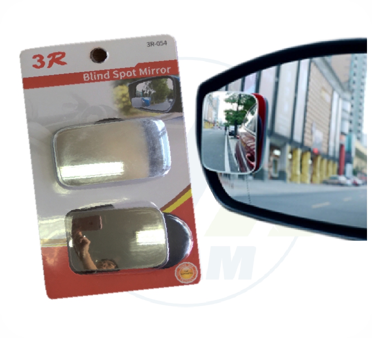 ESPEJO CUADRADO DE PUNTO CIEGO ECUALIZABLE 69.5*41mm 2pcs