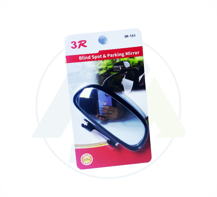 ESPEJO RETROVISOR RECTANGULAR LATERAL PUNTO CIEGO GANCHO+3M 1pcs