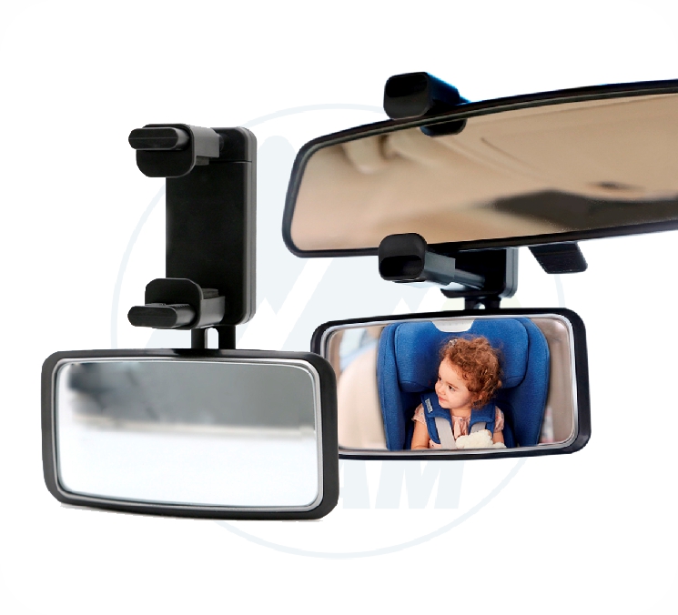 ESPEJO INTERIOR CON BRAZO ECUALIZABLE 1pcs