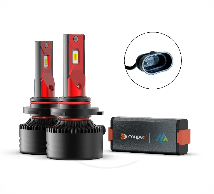 BOMBILLO LED 3SPRO CSP CAN-BUS DC 12-24V CAMALEON 50W 9006