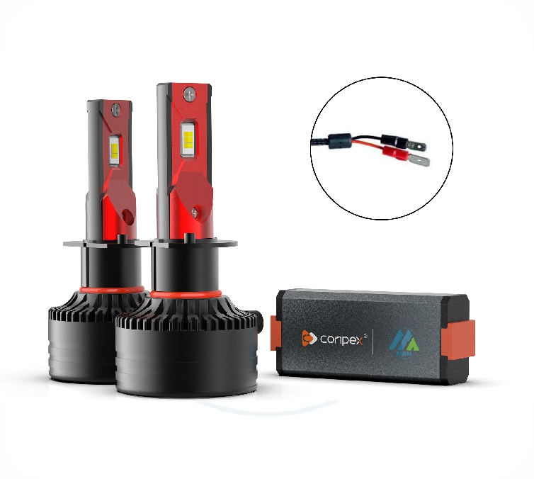 BOMBILLO LED 3SPRO CSP CAN-BUS DC 12-24V CAMALEON 50W H1