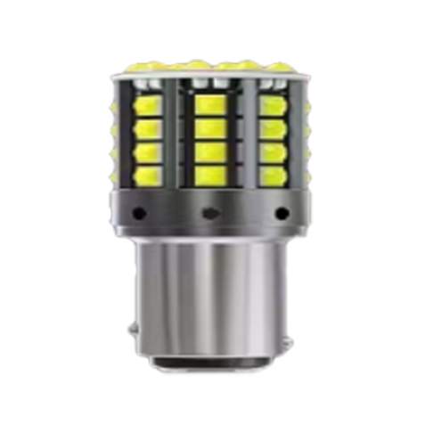 44 LED S25 CAN-BUS 1141 BLANCO FLASH 12-80V