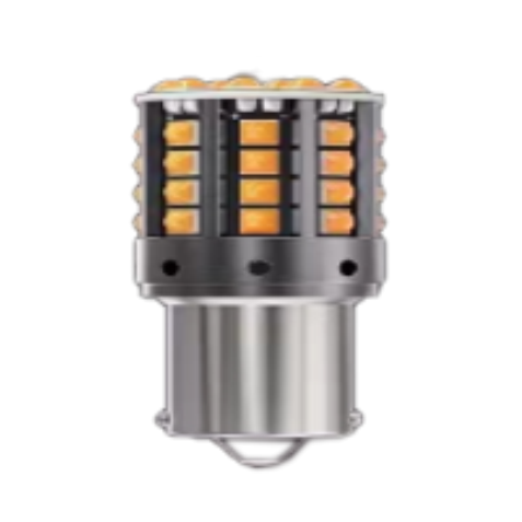 44 LED S25 CAN-BUS 1141 AMARILLO FLASH 12-80V