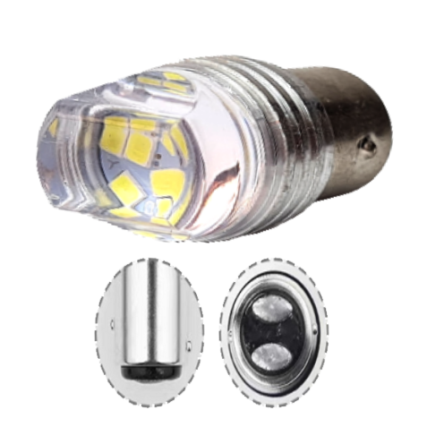 9 LED ACRILICO 1034 BLANCO FIJO 12V
