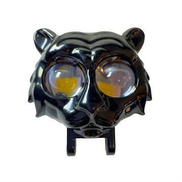 EXPLORADORA FELINO 2 LED LUPA 70x90x40MM BLANCOAMARILLO FIJO+FLASH 9-36V 30W