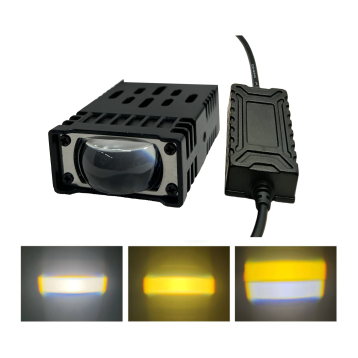 BARRA LASER PARA PARRILLA 1 LUPA CON VENTILADOR BLANCOAMARILLO 9-80V CON BALASTRA