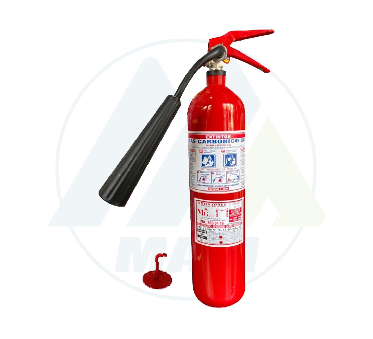 EXTINTOR CO2 10 LIBRAS CON GAS