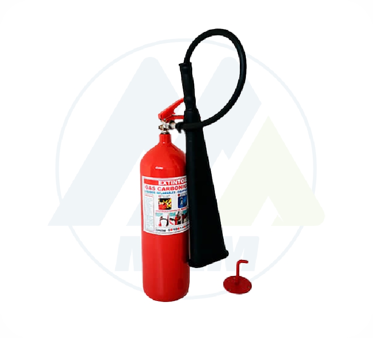 EXTINTOR CO2 5 LIBRAS CON GAS