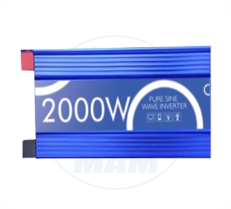 INVERSOR DE VOLTAJE 12V - 110V 2000 WATTS