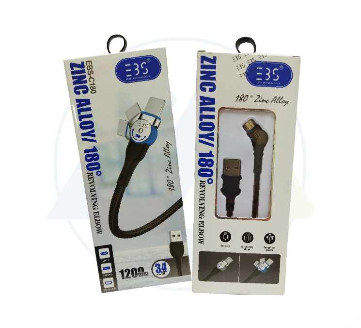 CABLE USB EBS 180°