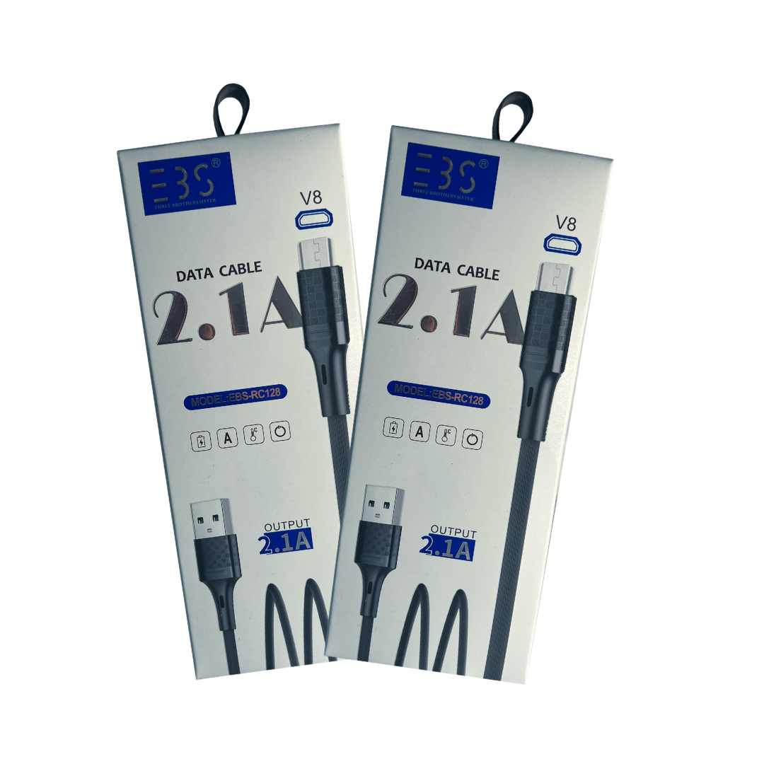 CABLE EBS USB 1 METRO 2.1A - V8