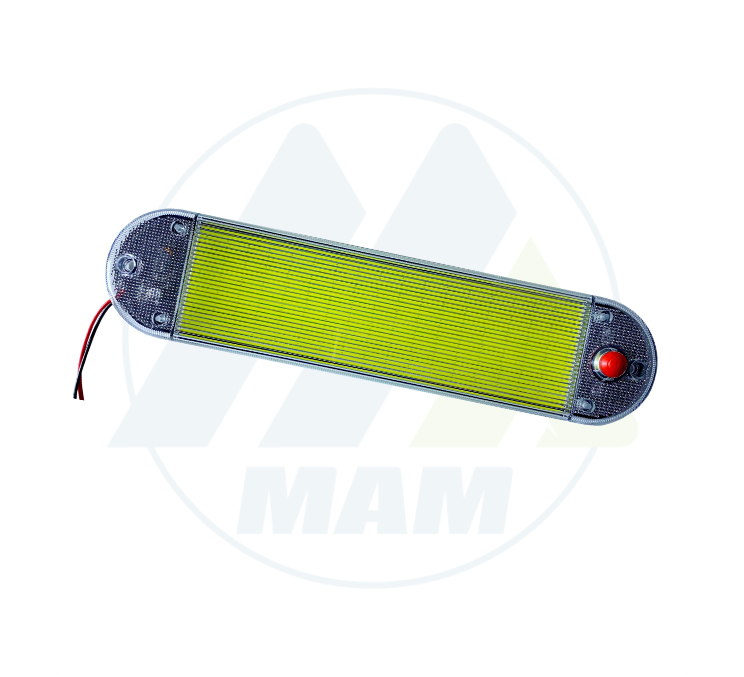 PANEL LED 24.6x6.15cm BLANCO 12-24V 10W