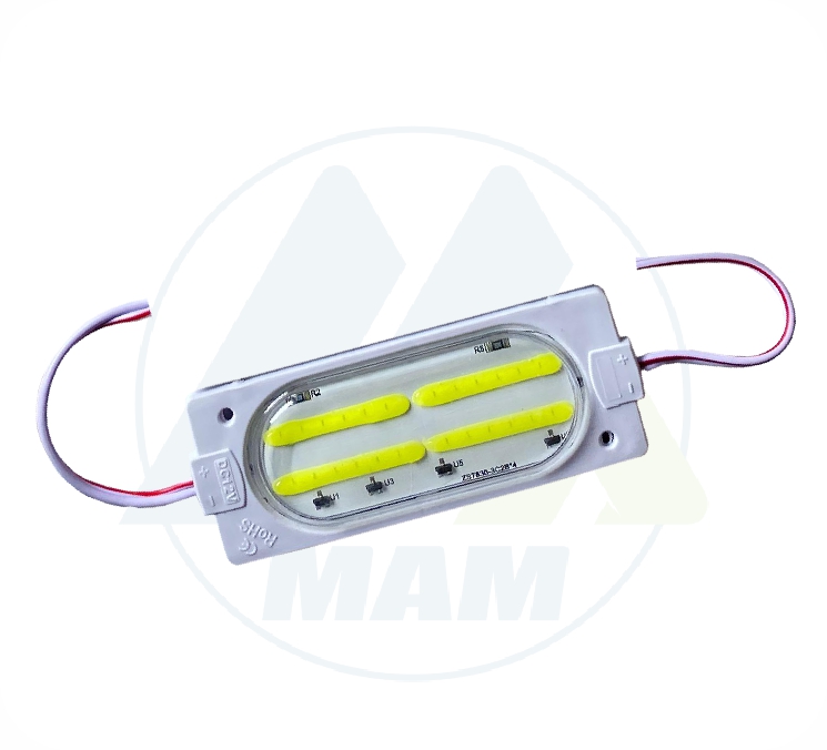 MODULO LED COB FIJO+FLASH 12V BLANCO