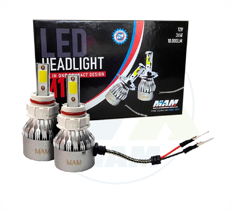 BOMBILLO M1 BLANCO 12V 36W 10.000LM H16