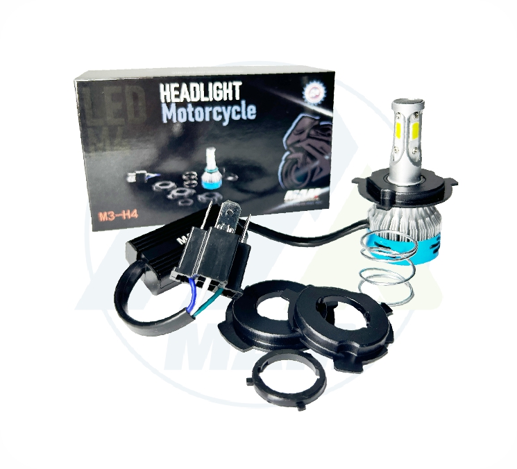 BOMBILLO LED DE MOTO H4 ACDC 9-80V