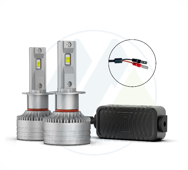 BOMBILLO LED M9 PRO CSP HEATPIPE CAN-BUS DC 12-24V 55W H1