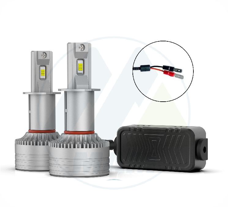BOMBILLO LED M9 PRO CSP HEATPIPE CAN-BUS DC 12-24V 55W H3