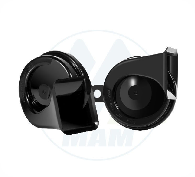 CORNETA OREJA DE PERRO NEGRA 105dB 400500Hz 12V