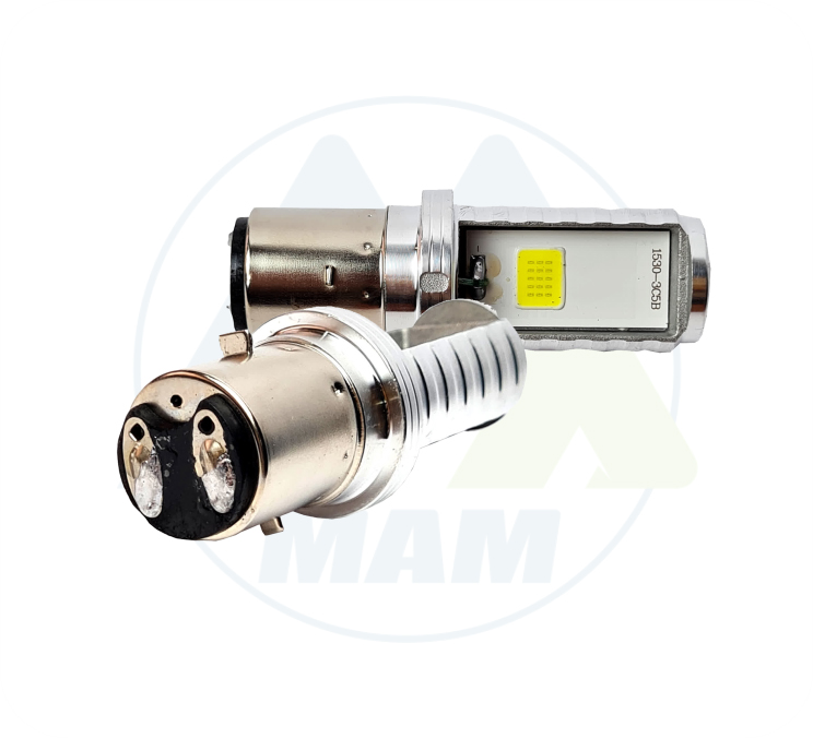 BOMBILLO BLANCO BA20D 1034 ACDC 12-80V