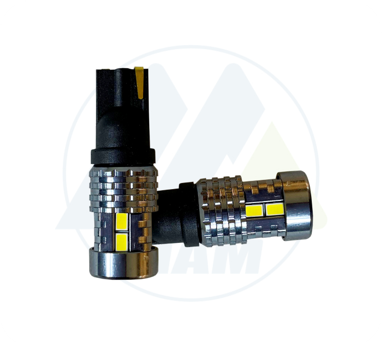 T10 3020EMC 10 LED 12-60V CAN-BUS BLANCO