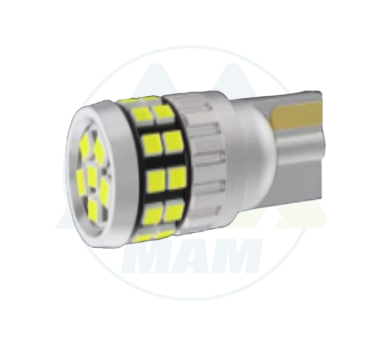 T10 30 LED CAN-BUS AZUL 12-60V