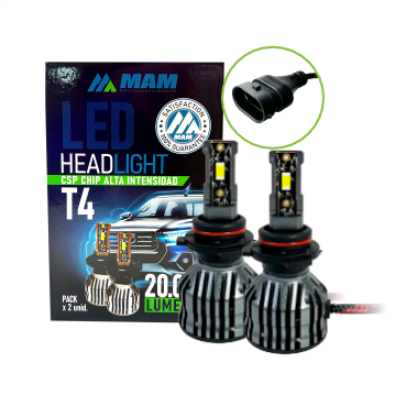 BOMBILLO T4 ALTA INTENSIDAD CSP 12-24V 20000LM 36W