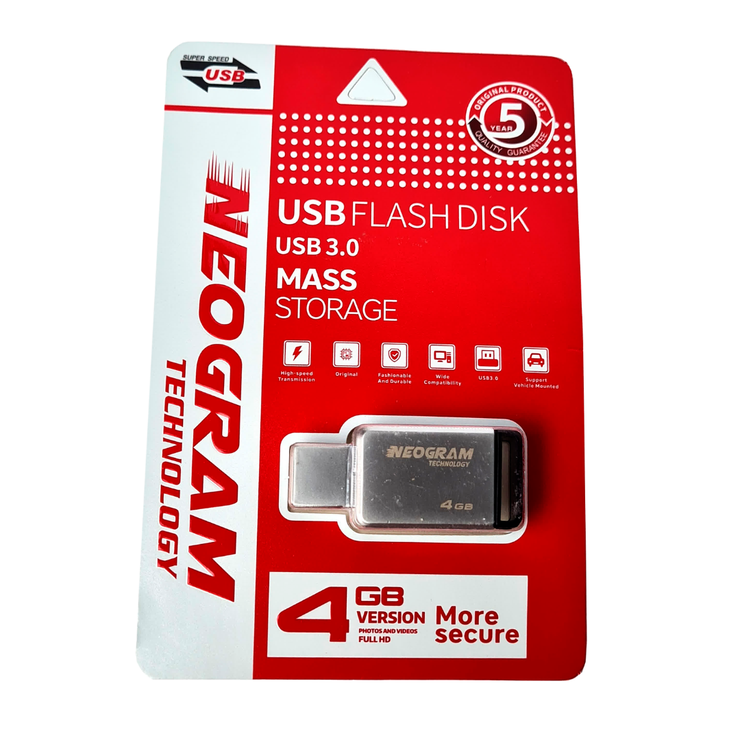 MEMORIA USB 4 GIGA BYTES