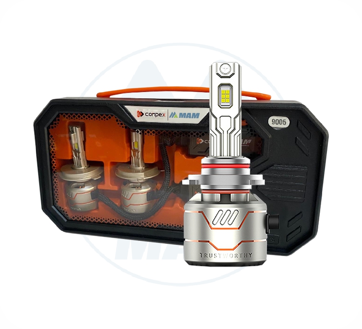 BOMBILLO LED X8 CSP CAN-BUS DC 12-24V 100W 9005